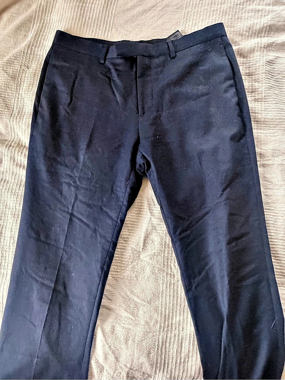 Theory Men's Dress Pants in Black Waist